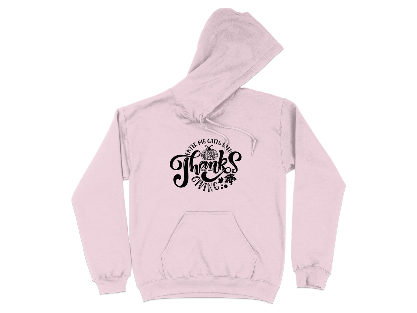 Give Thanks Custom Design Hoodie