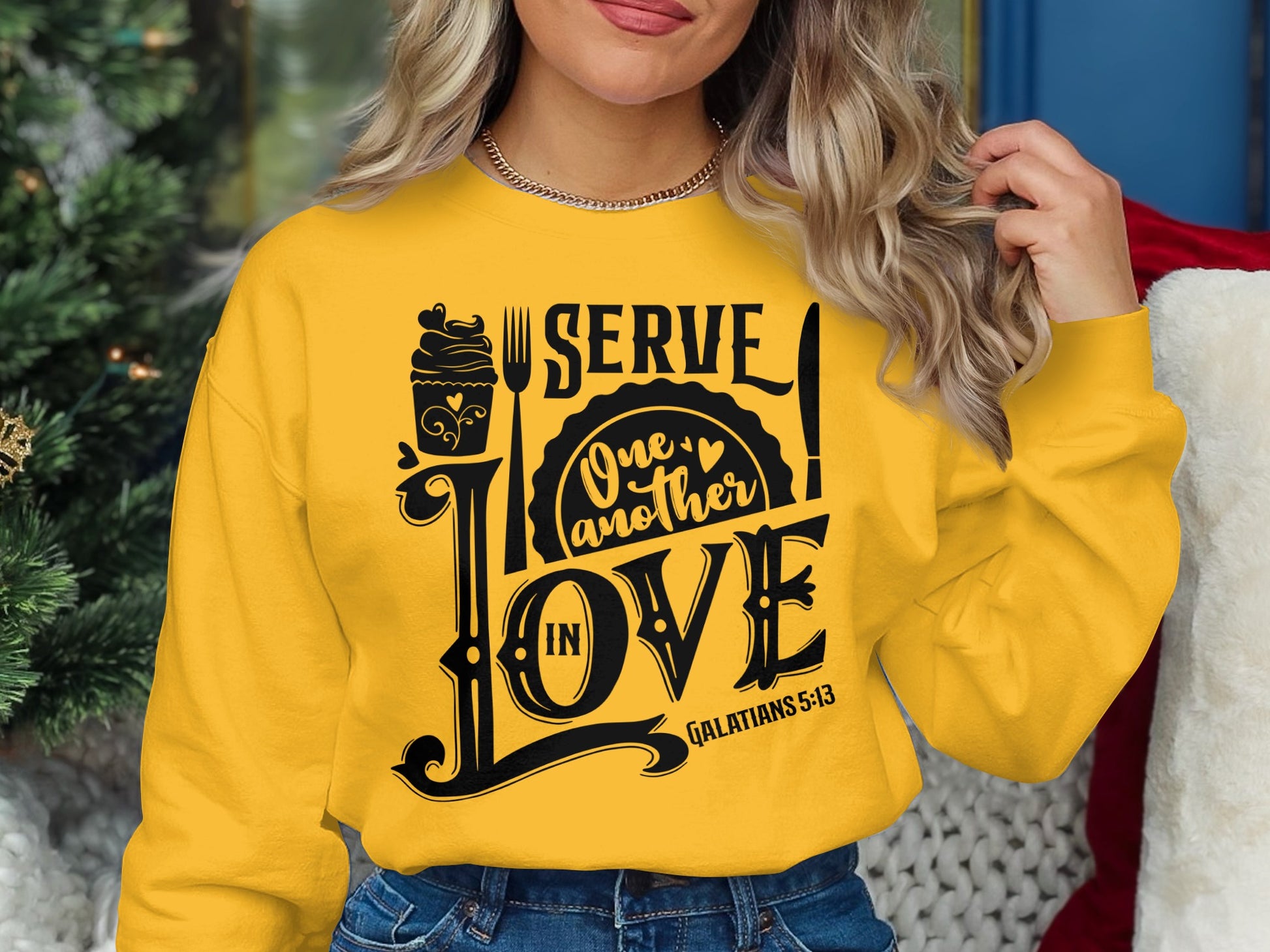 Serve One Another In Love Galatians 5:13 product