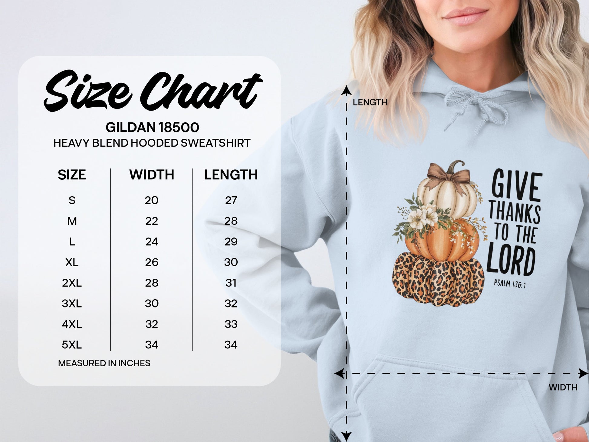 Give Thanks to the Lord Hoodie
