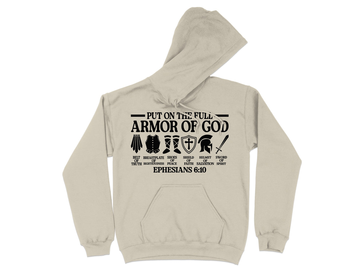 Put On The Full Armor Of God Ephesians 6:10 Hoodie Jacket