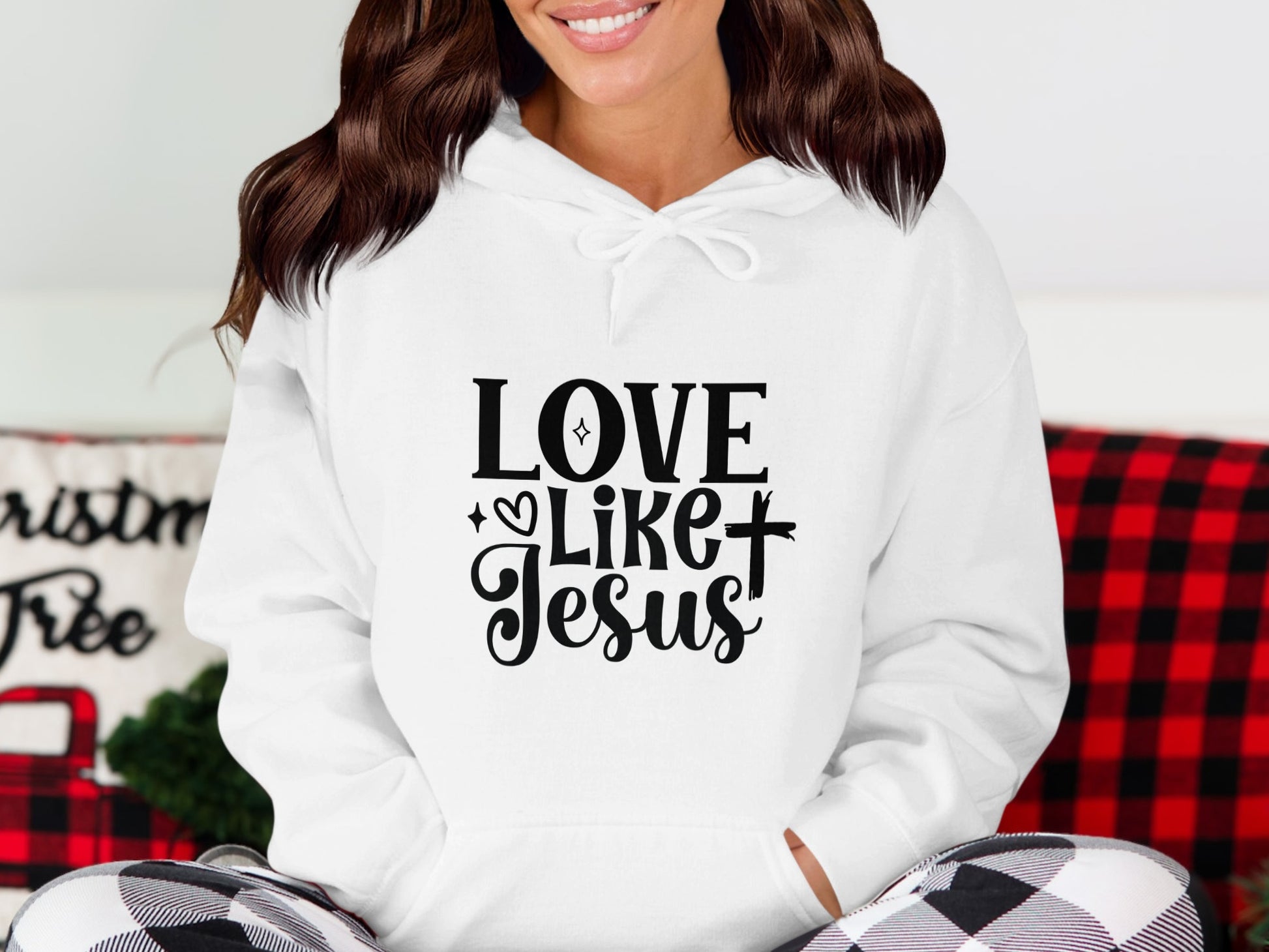 Love Like Jesus Inspirational Hoodie product