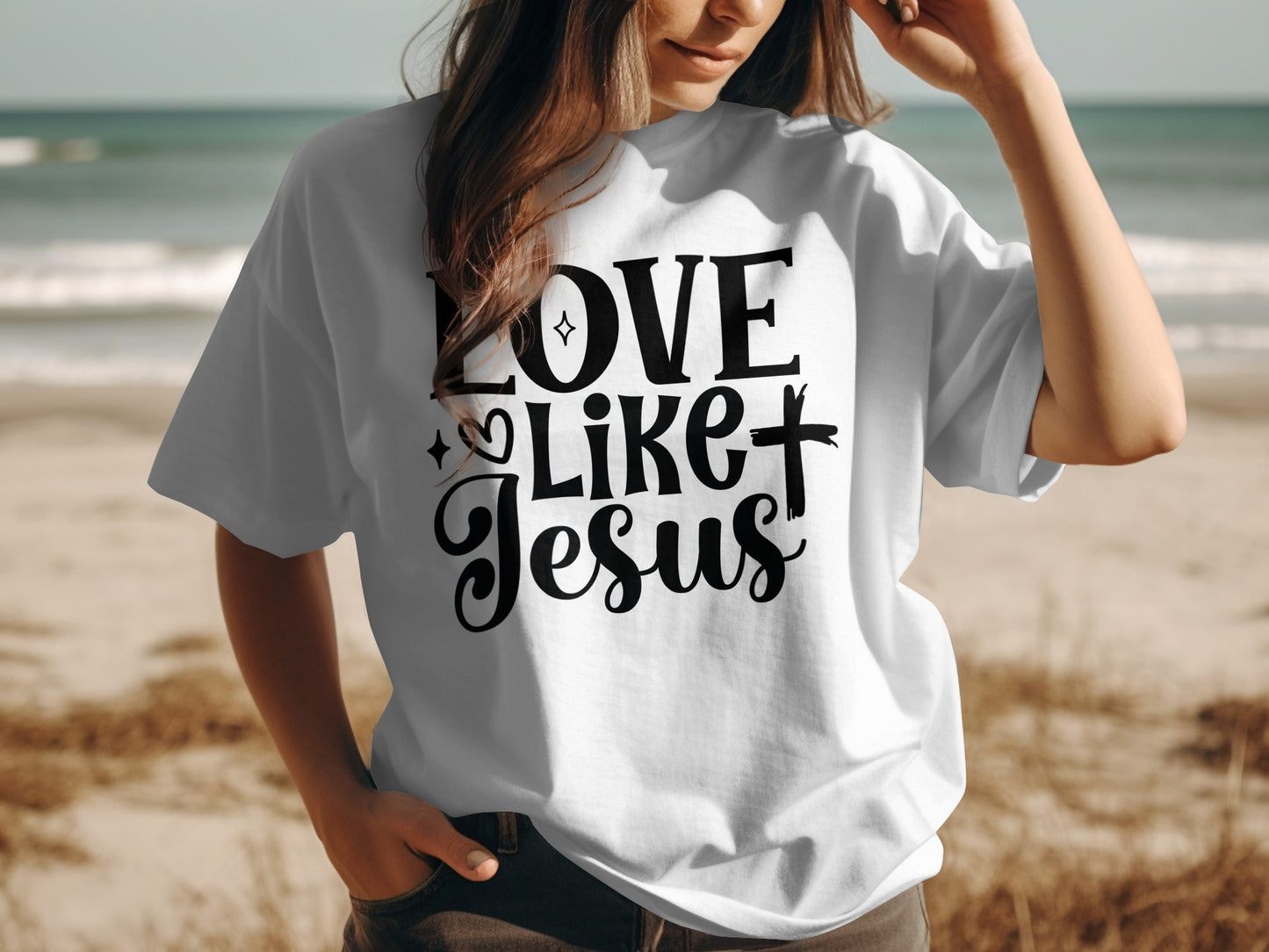 Love Like Jesus Inspirational T-shirt product type