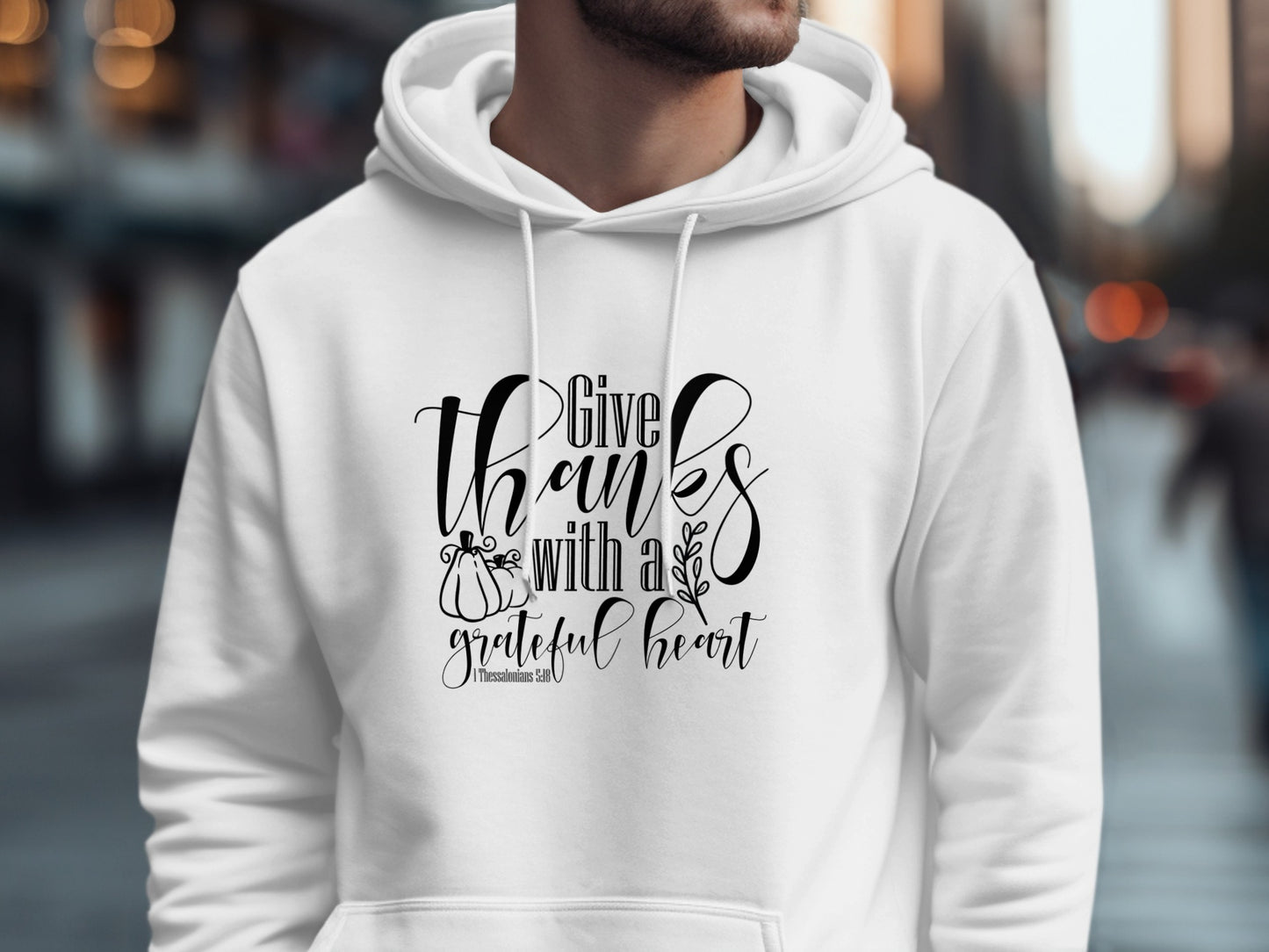 Give Thanks With a Grateful Heart Hoodie Product