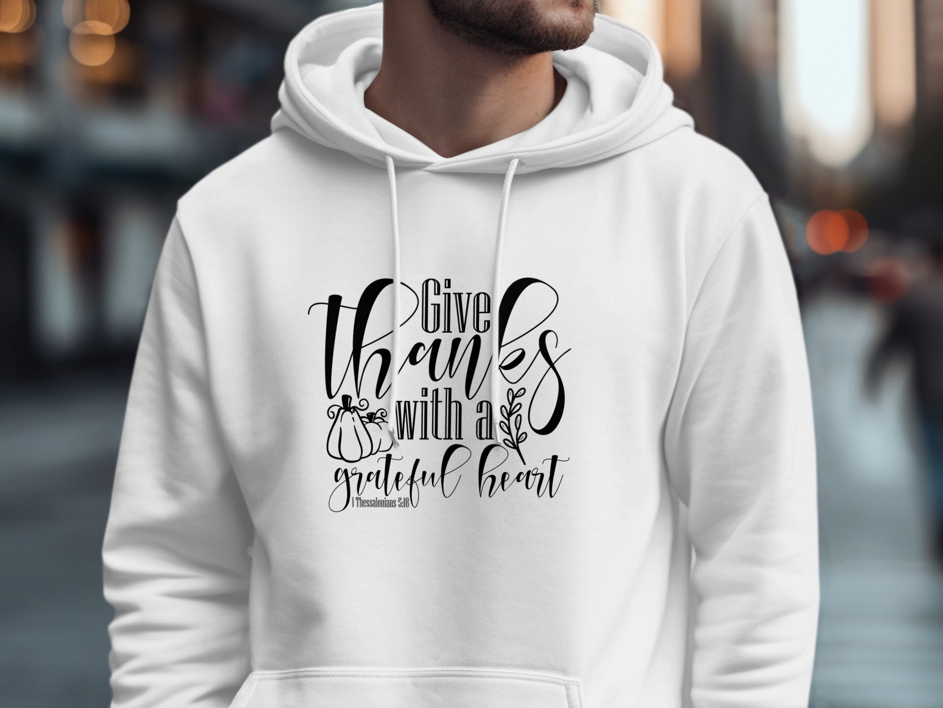 Give Thanks With a Grateful Heart Hoodie Product