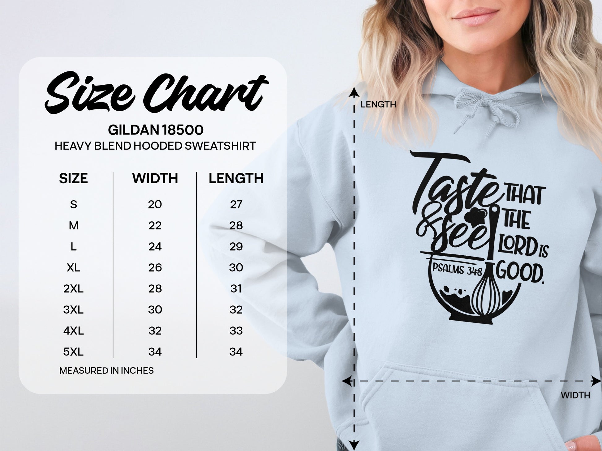 Taste and See That The Lord Is Good Hoodie