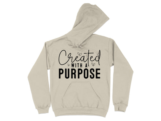 Created with a Purpose Design Printed Hoodie product