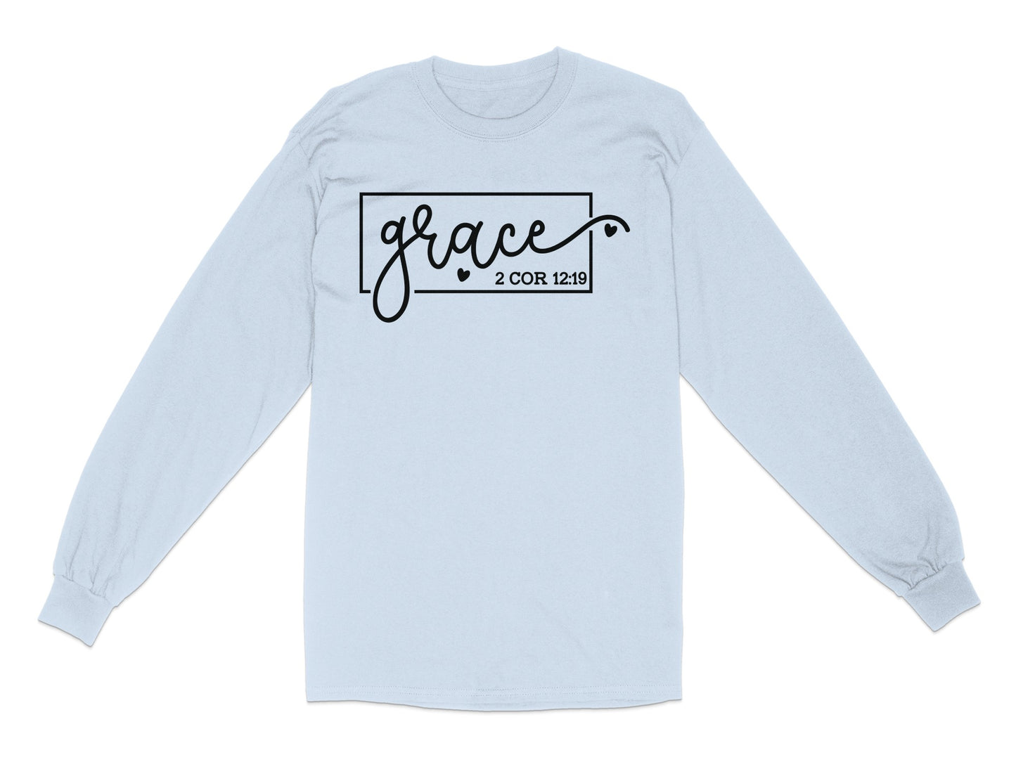 Grace 2 COR 12:19 Long Sleeve Shirt product
