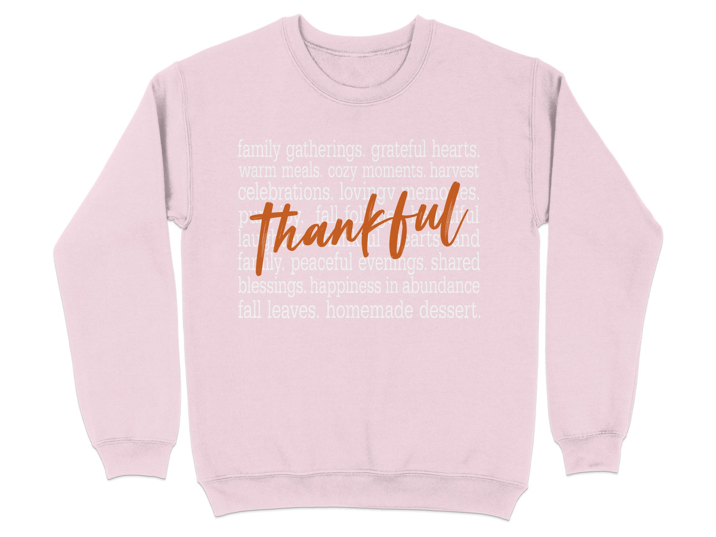Thankful and Grateful Hearts Family Sweatshirt