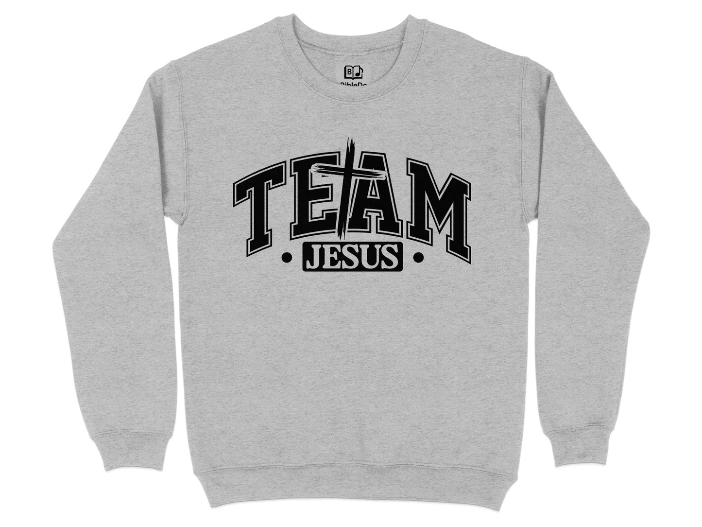 Team Jesus Graphic Sweatshirt Christian Apparel