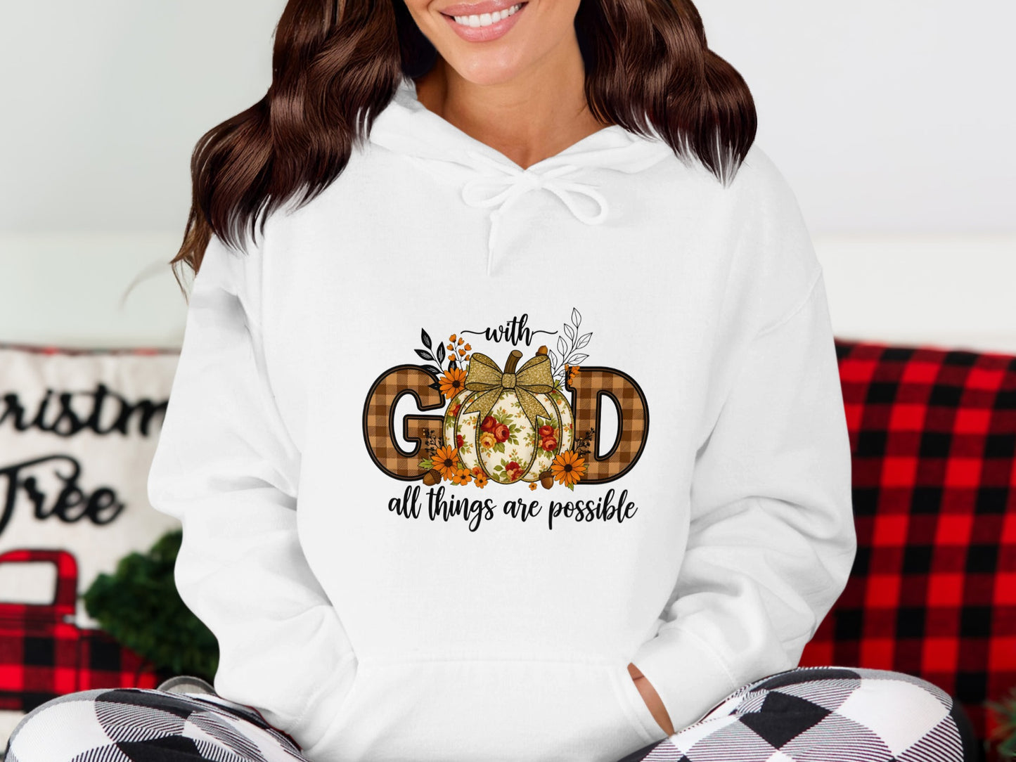 With God All Things Are Possible Hoodie