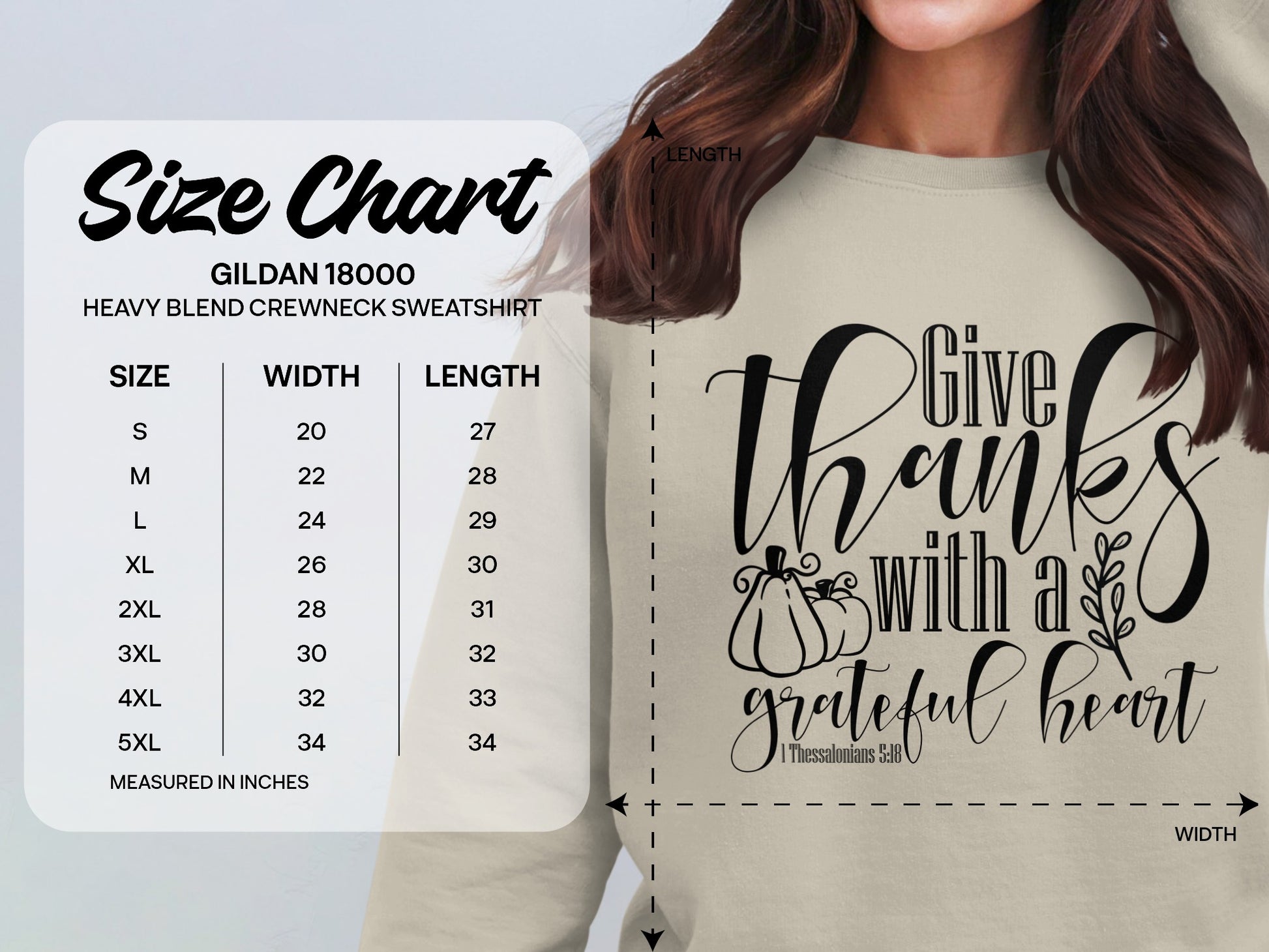 Give Thanks With A Grateful Heart Sweatshirt