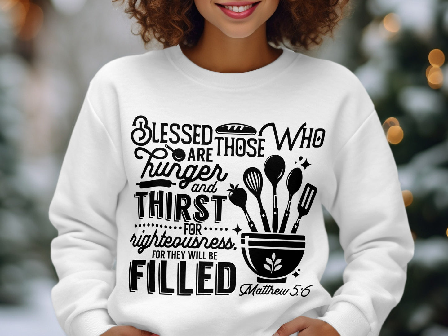 Blessed Are Those Who Hunger Righteousness Product