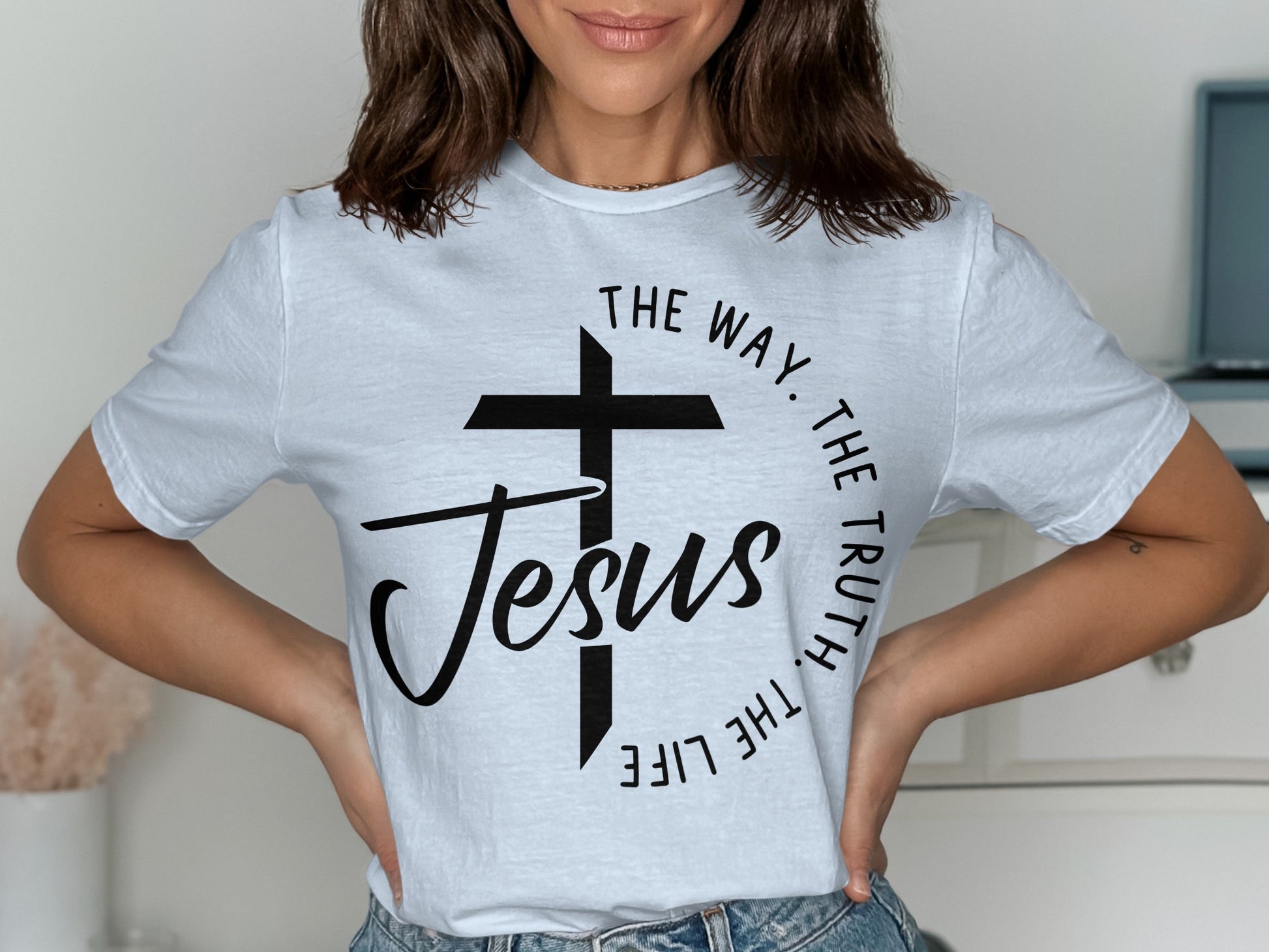 The Way the Truth the Life Jesus Graphic Tee product