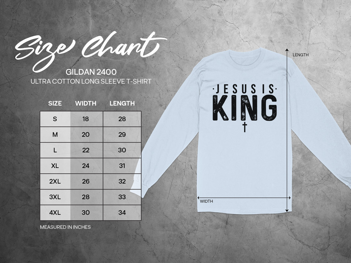 Jesus Is King Ultra Cotton Long Sleeve T-shirt product
