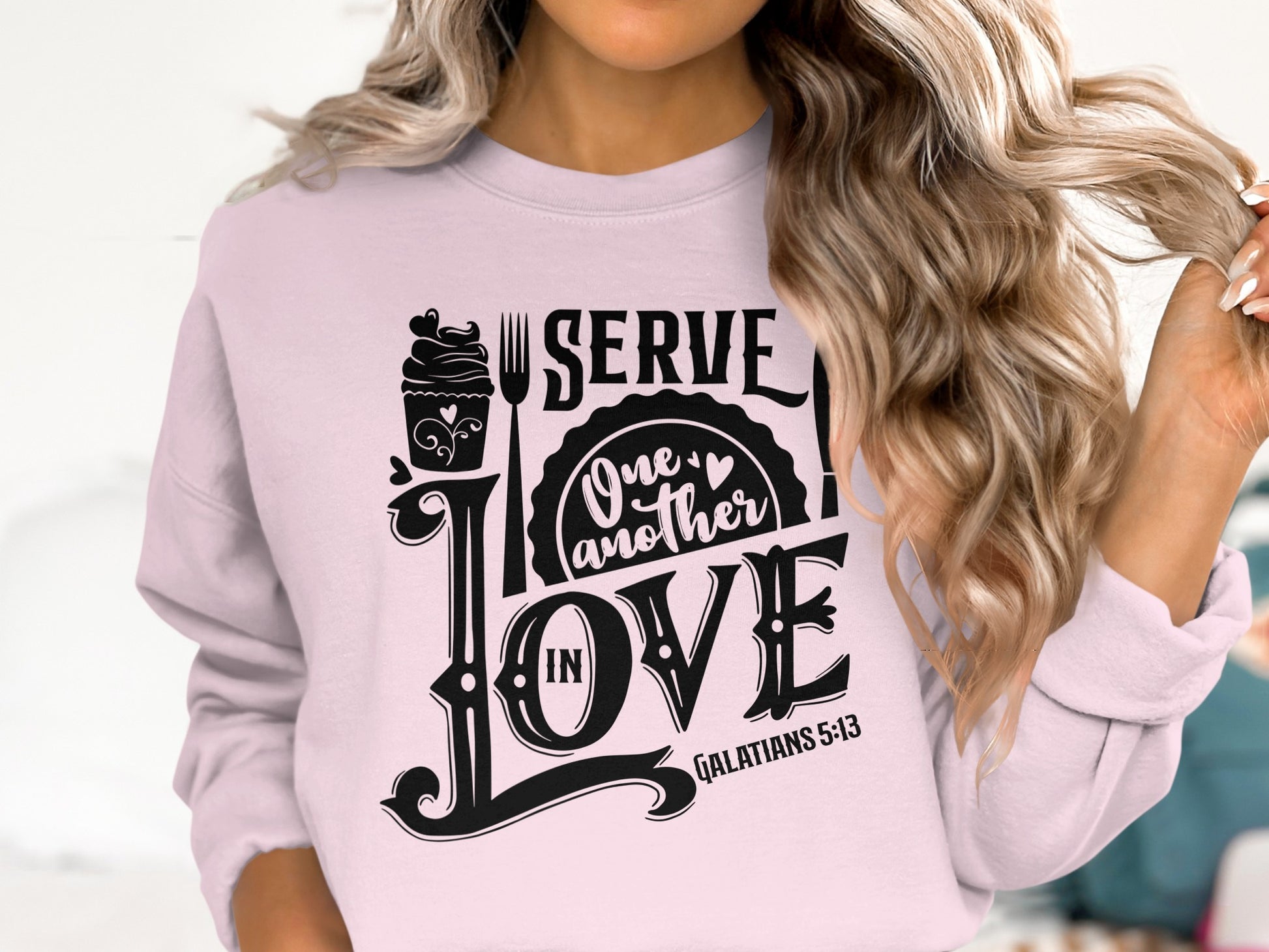 Serve One Another In Love Galatians 5:13 product