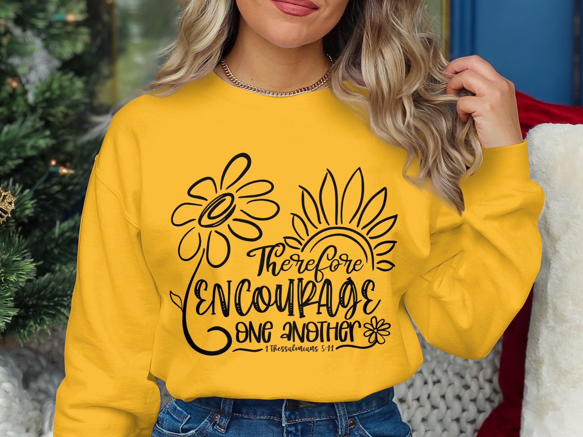 Encourage One Another Graphic Sweatshirt product type