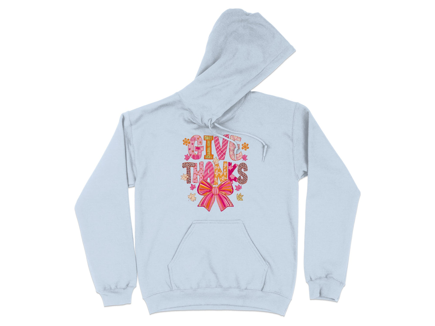 Give Thanks Autumn Hooded Sweatshirt