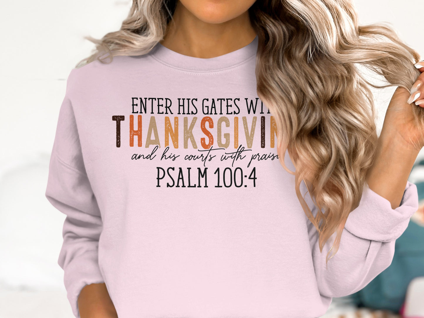 Enter His Gates with Thanksgiving Psalm 100:4 product