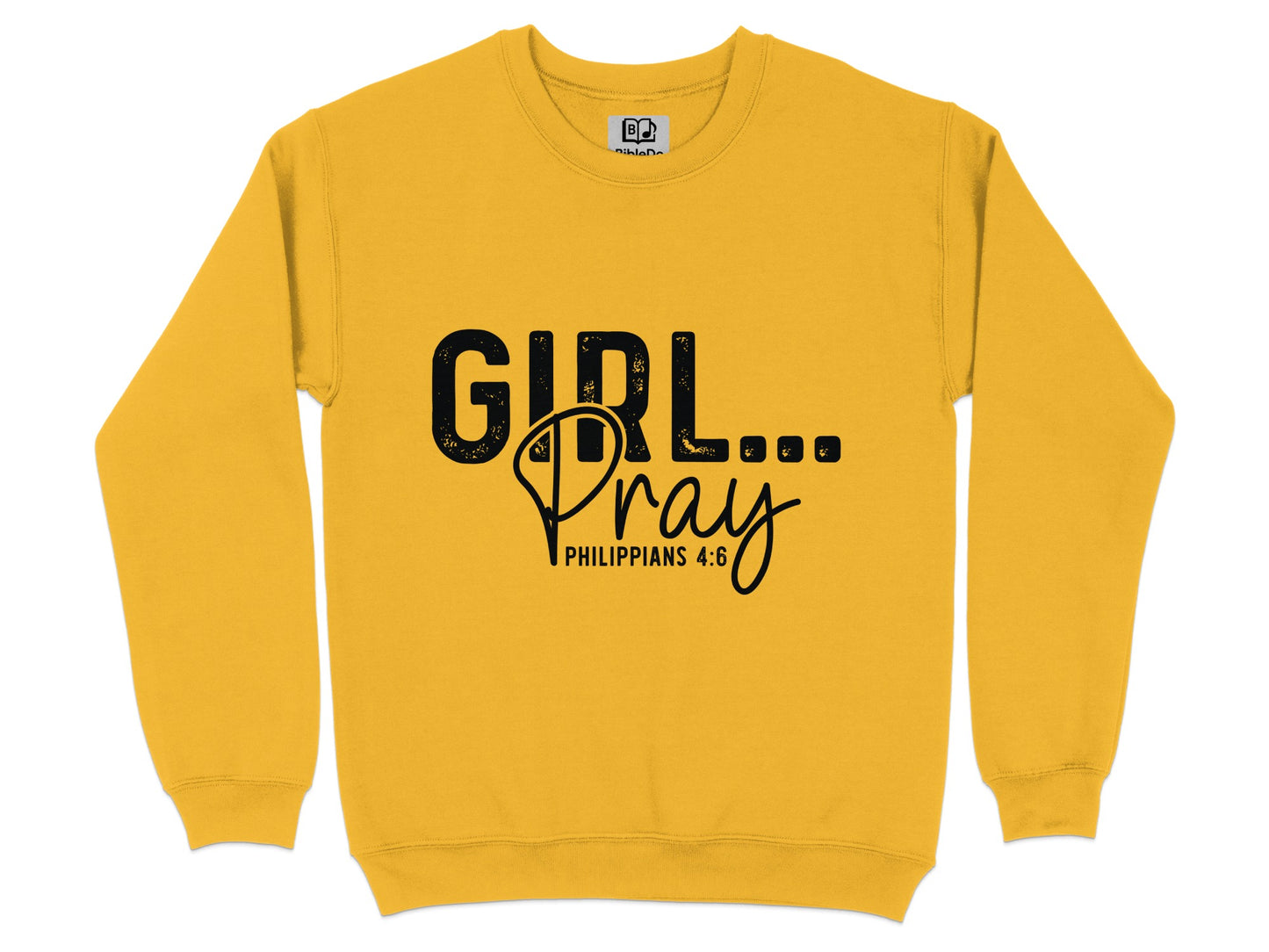 Girl Pray Philippians 4:6 Sweatshirt product type
