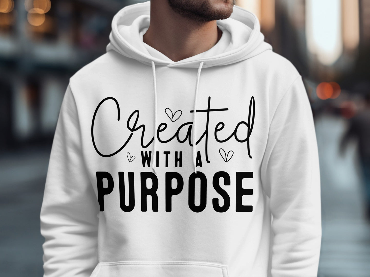 Created With A Purpose Hoodie product