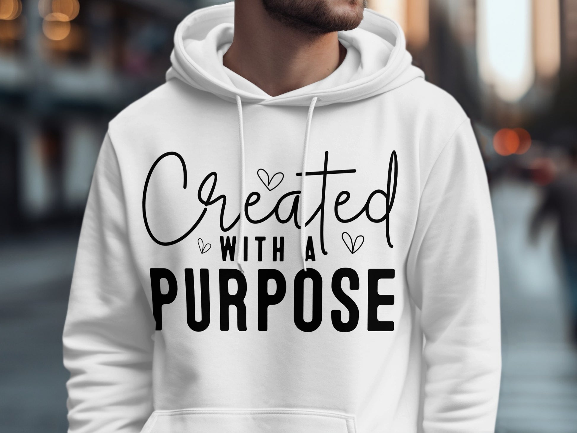 Created With A Purpose Hoodie product