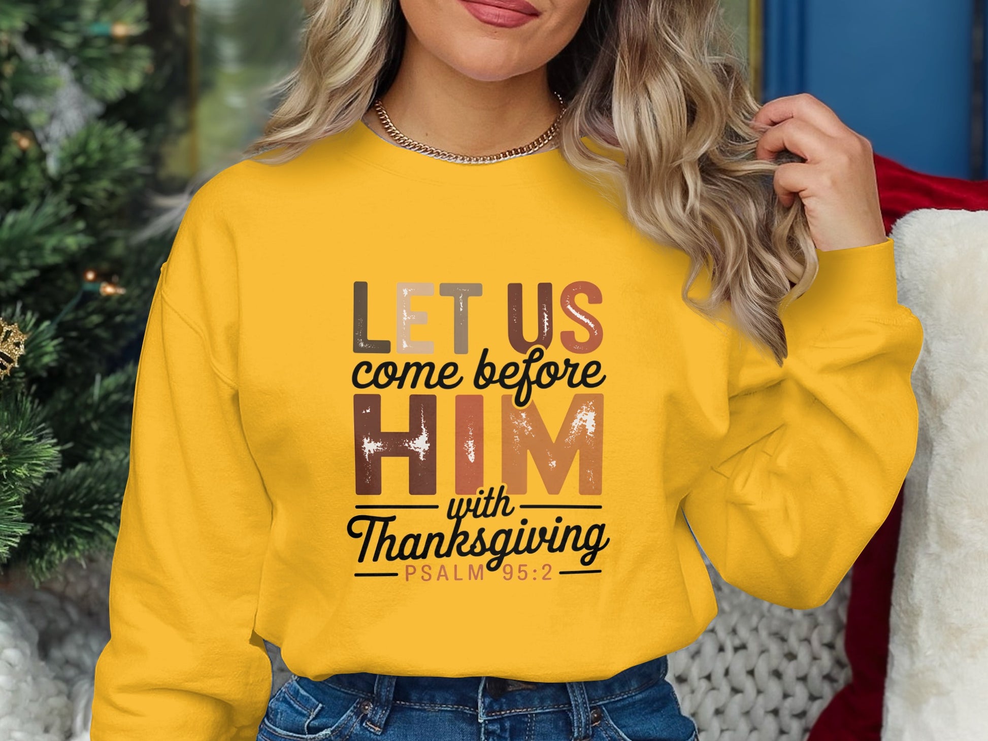 Let Us Come Before Him with Thanksgiving product