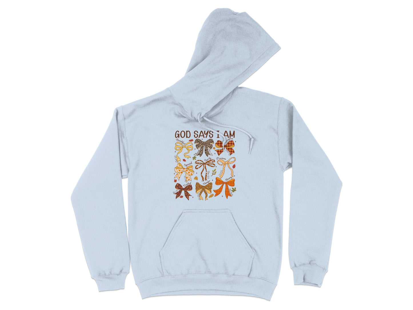 God Says I Am Inspirational Hoodie product
