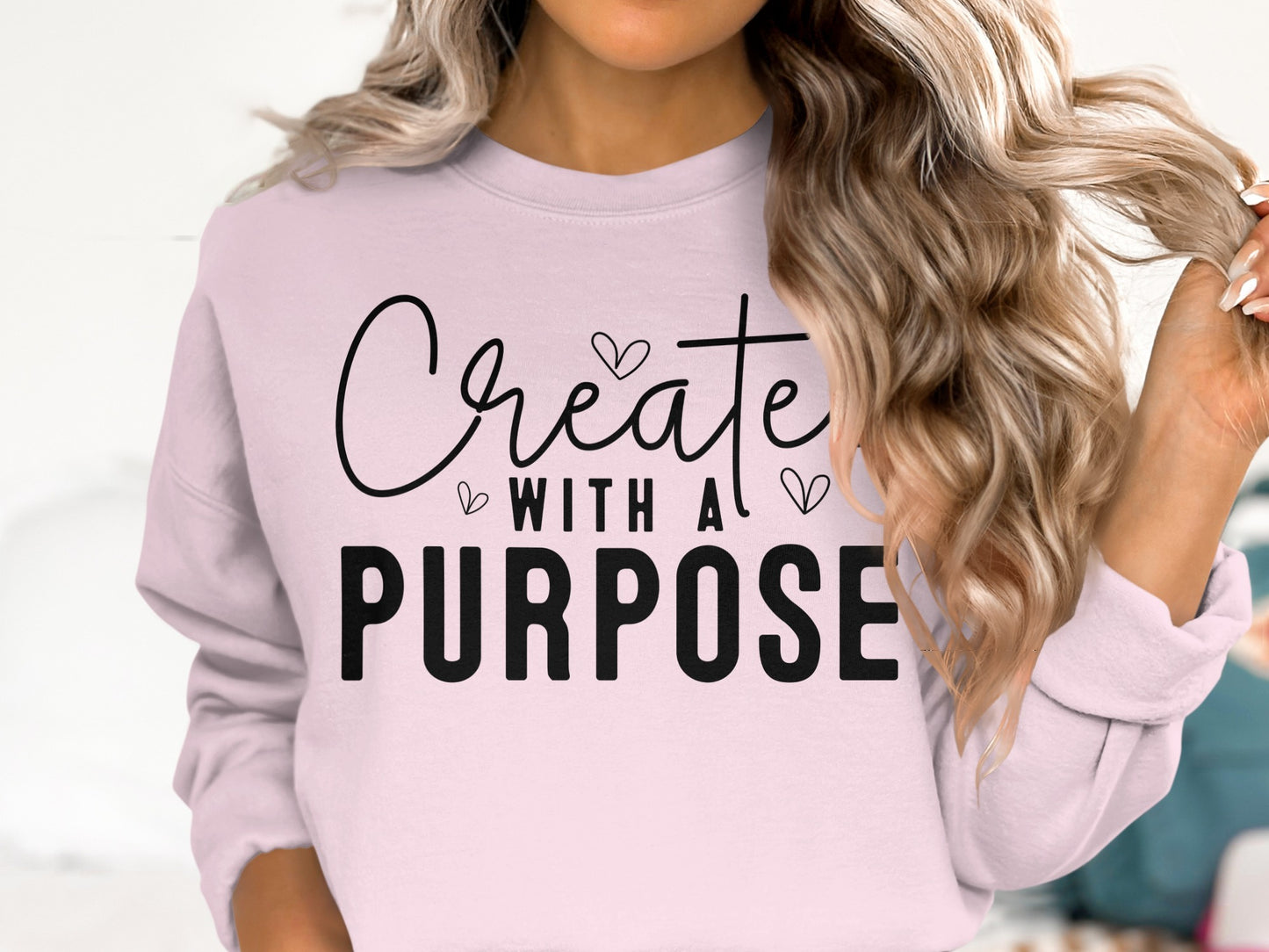 Create With A Purpose Graphic Sweatshirt product