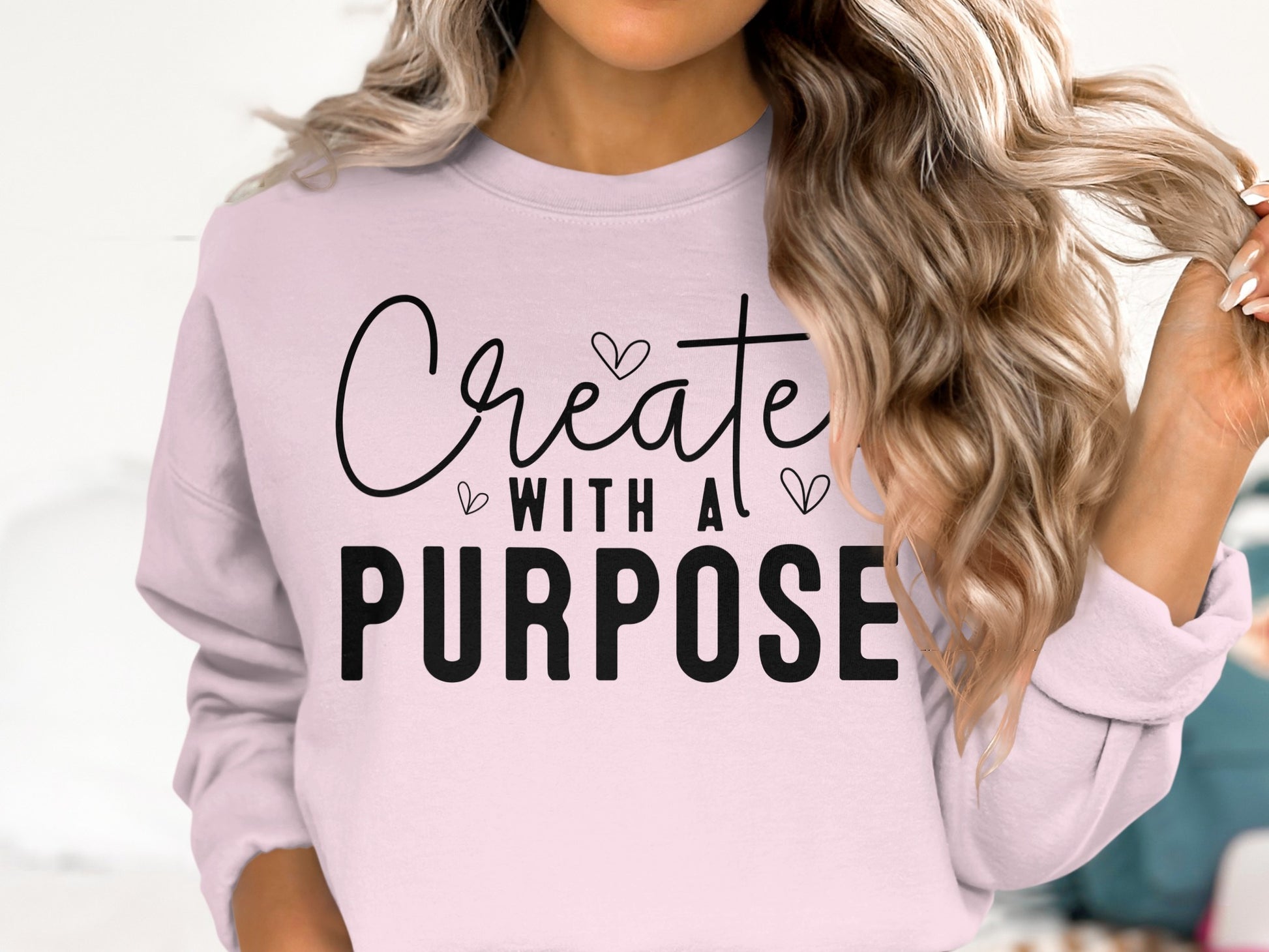 Create With A Purpose Graphic Sweatshirt product