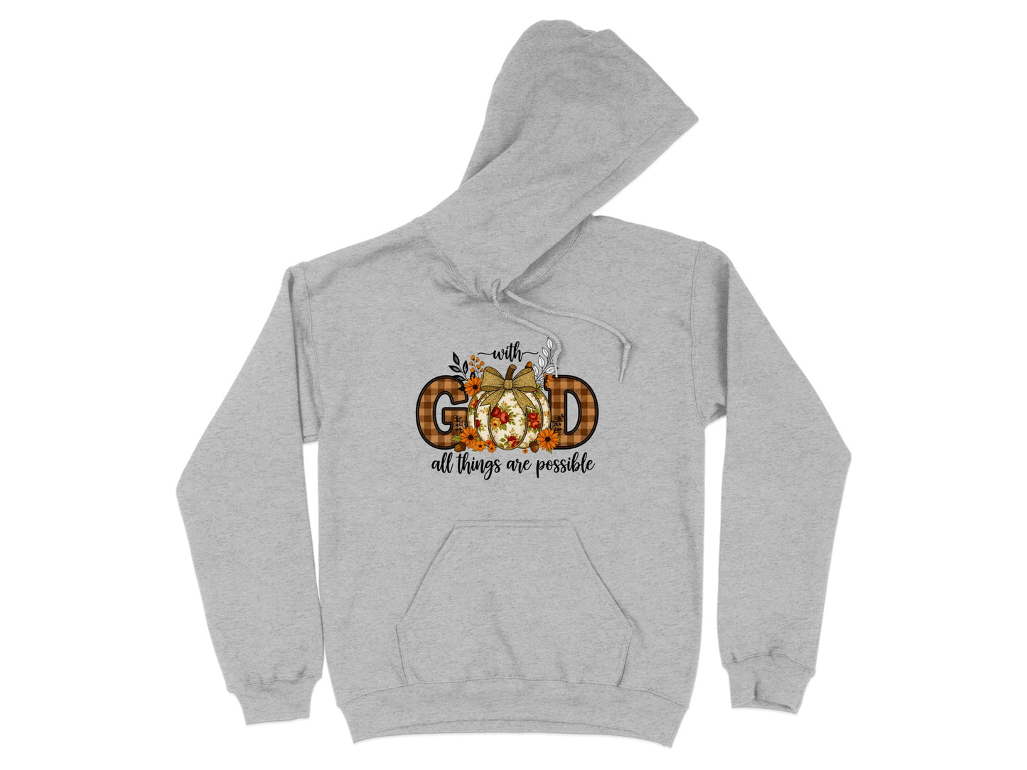 With God All Things Are Possible Hoodie product