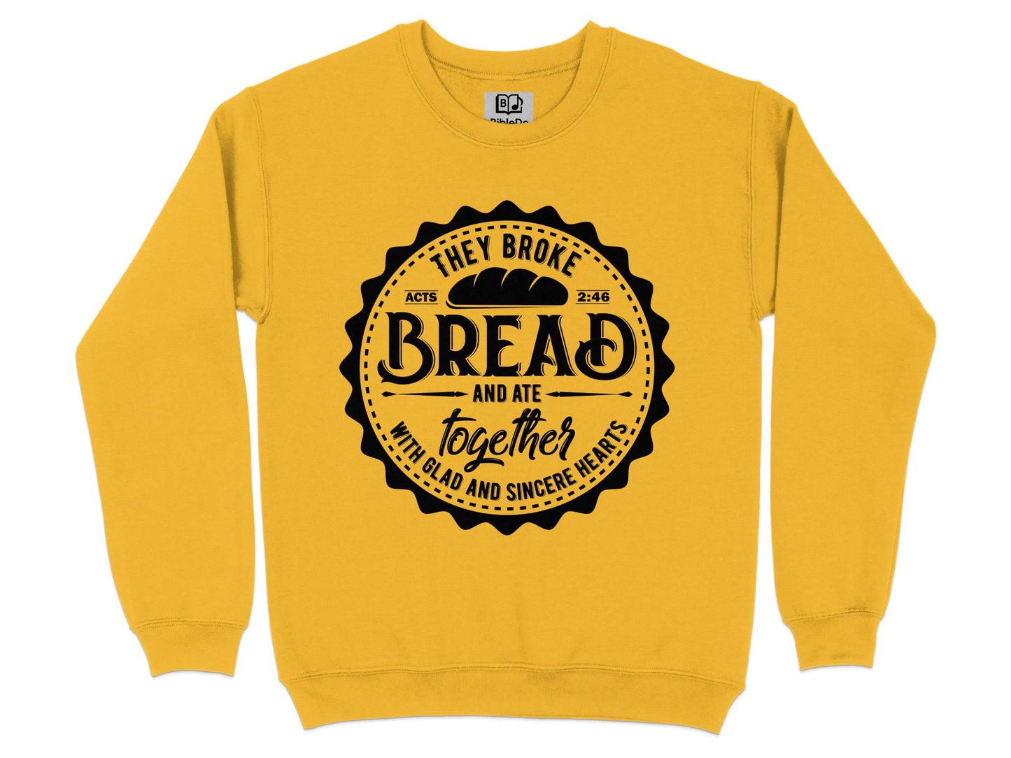 They Broke Bread Together Inspirational Sweater
