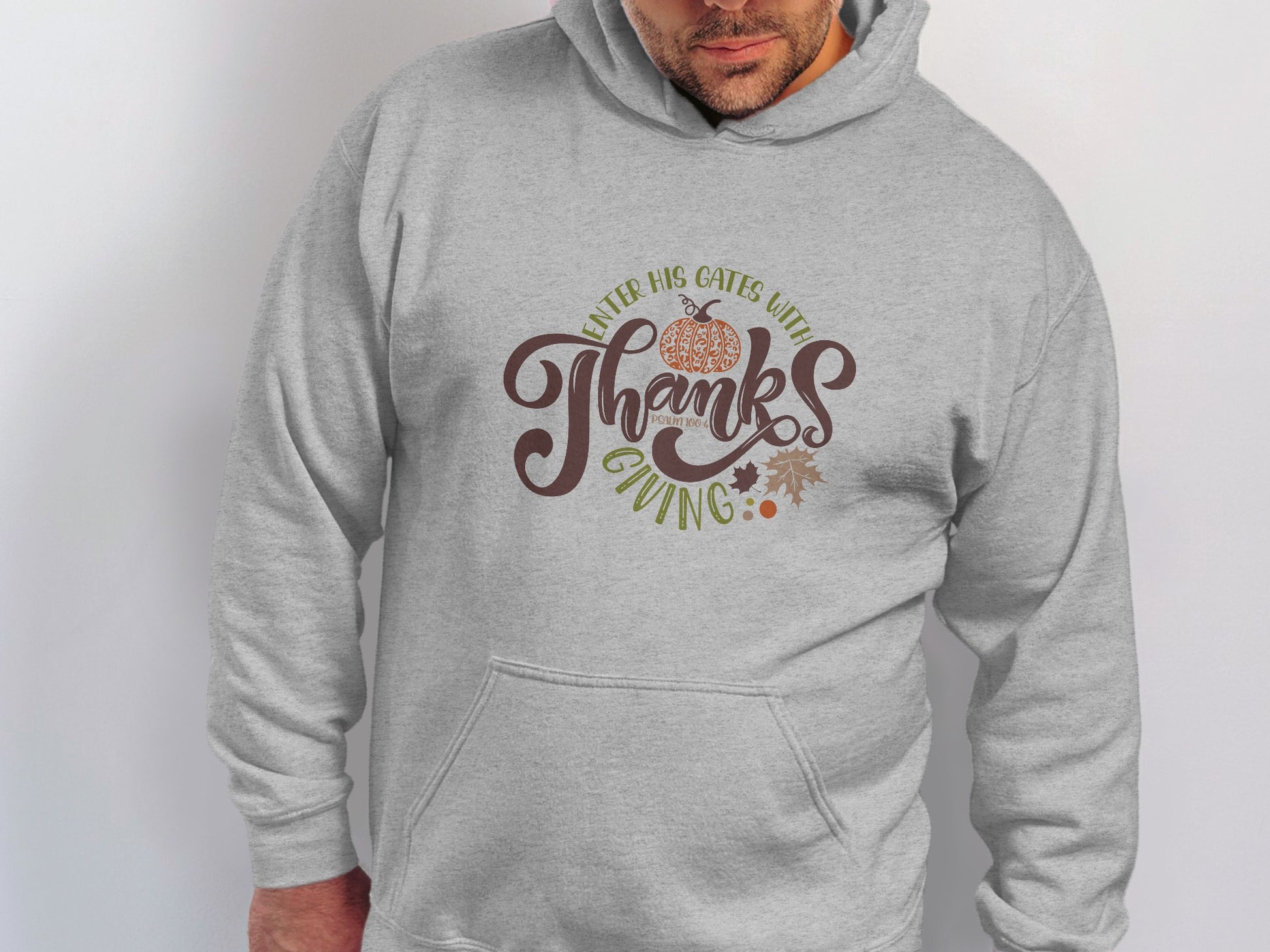 Enter His Gates with Thanksgiving Hoodie