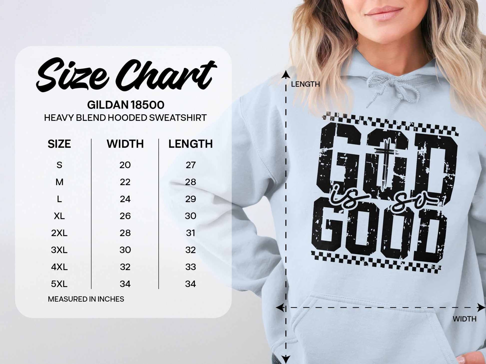 God Is So Good Graphic Hooded Sweatshirt product