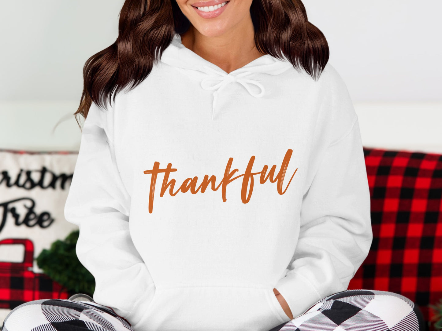 Thankful Hoodie Perfect for Cozy Winter Days
